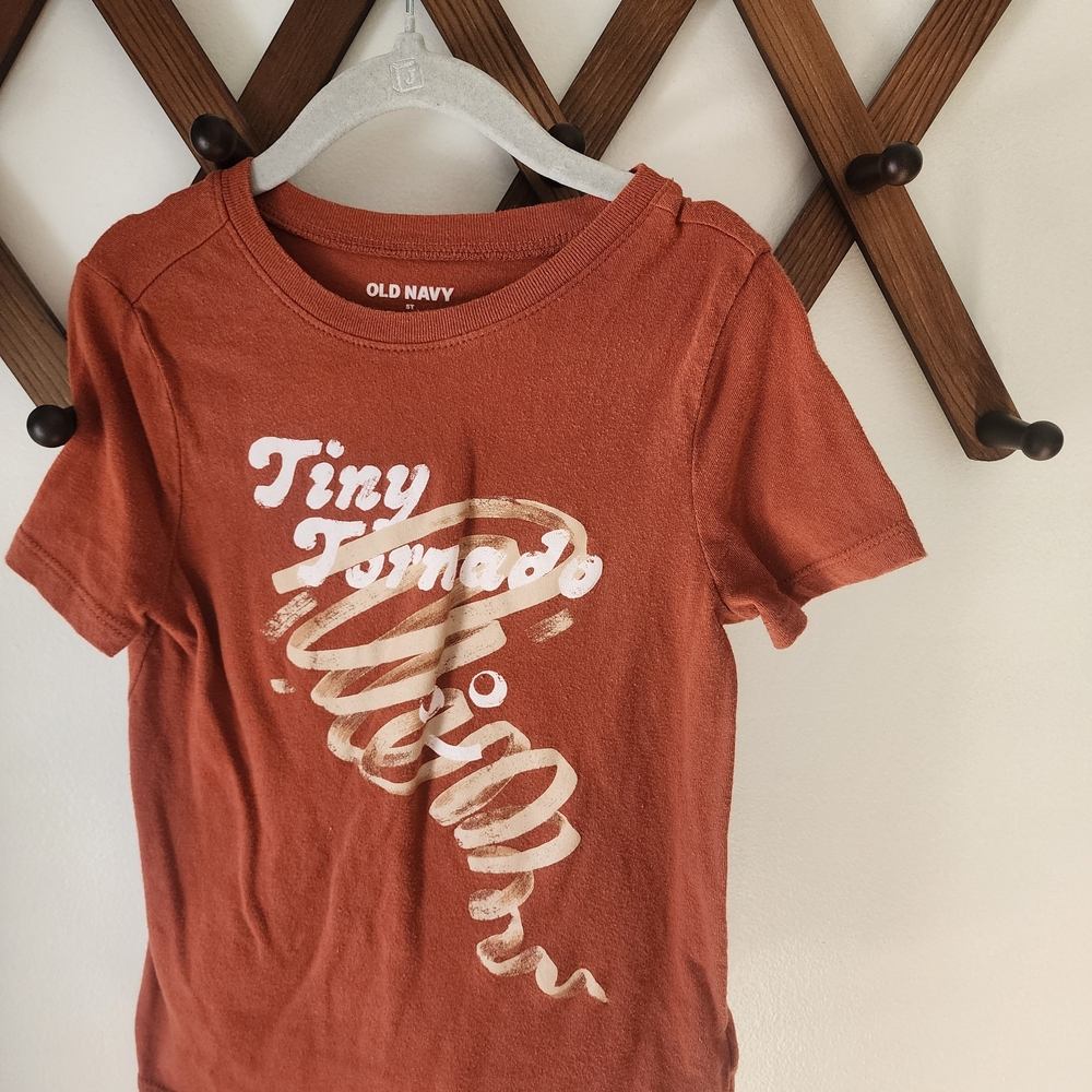 Old Navy Kids Tiny Tornado Tee - Rust